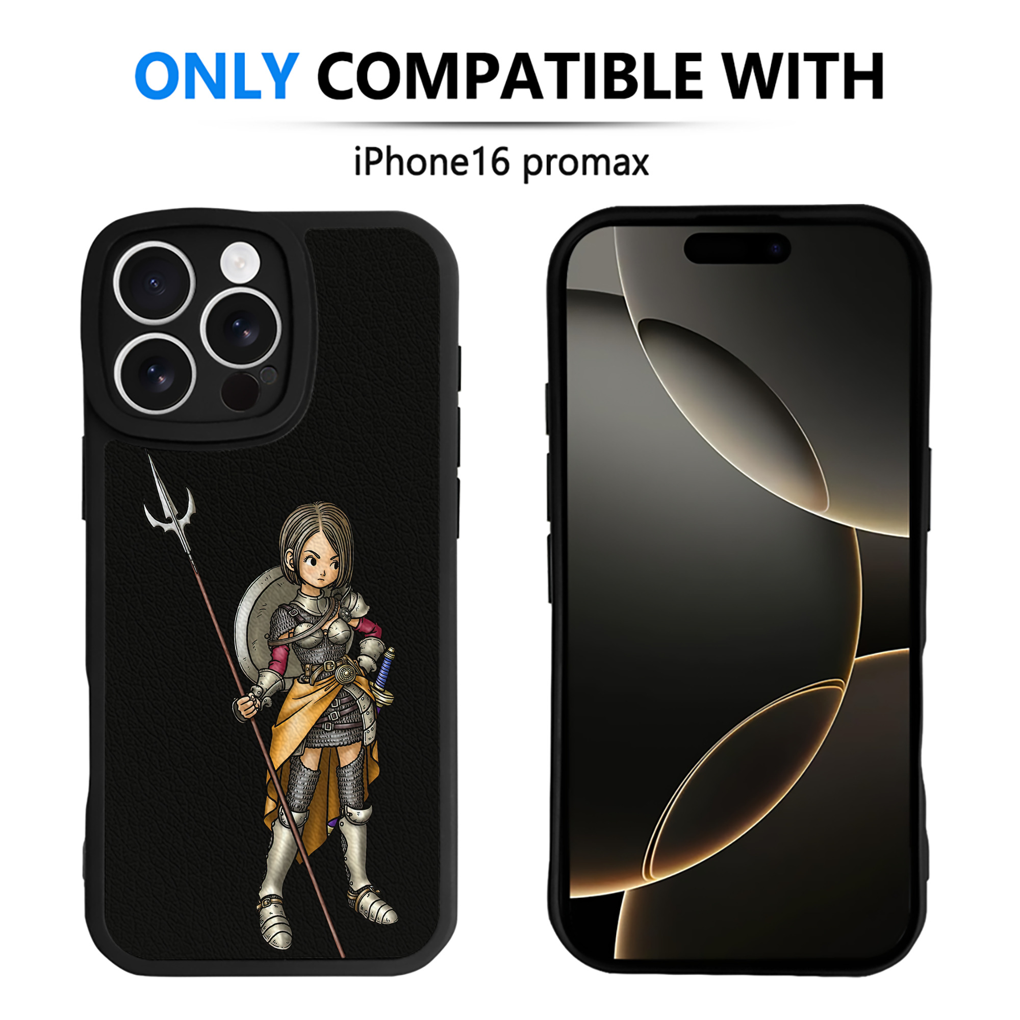 （画像用） ドラゴンクエスト Doragon Kuesuto Dragon Quest 【iPhone 16シリーズ対応】シリコンスマホケース（レザー調） 材質：シリコン